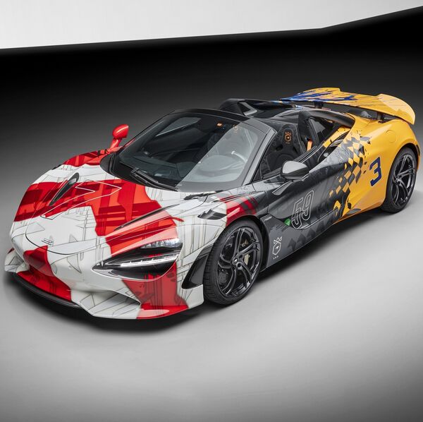 McLaren 750S : peinture en 1200 heures